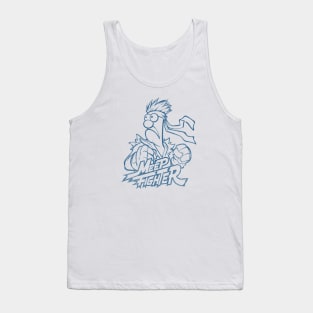 Beaker Meep muppets Retro Blue Tank Top